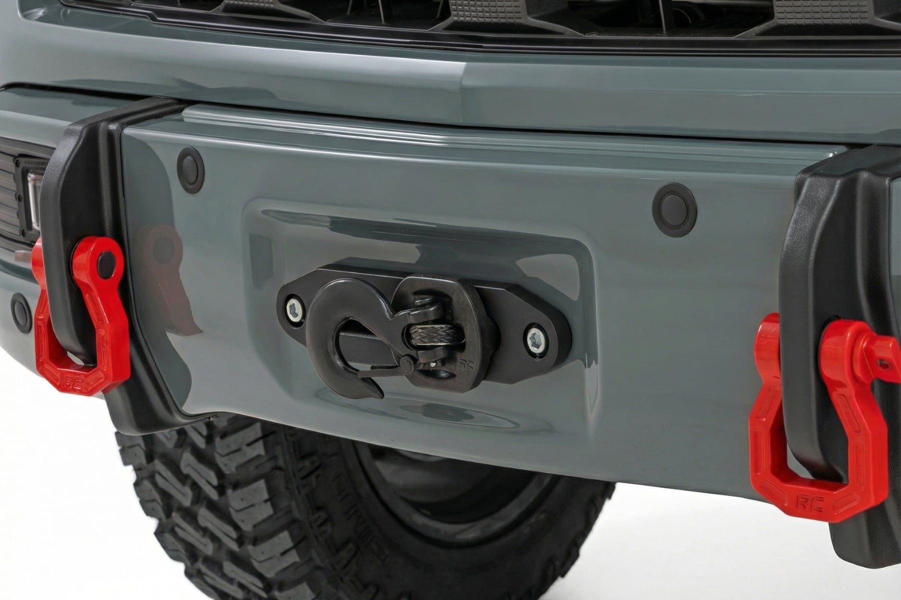 Front FXS Bumper | 12000S | GBD Cypress Gray | Chevy Silverado 1500 2WD/4WD (2023-2026) - Image 4