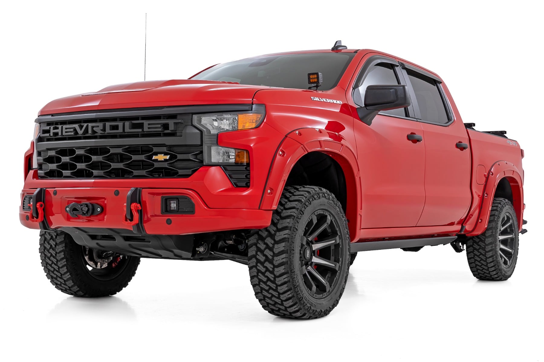 Front FXS Bumper | 12000S | G7C Red Hot | Chevy Silverado 1500 2WD/4WD (2023-2026) - Image 4