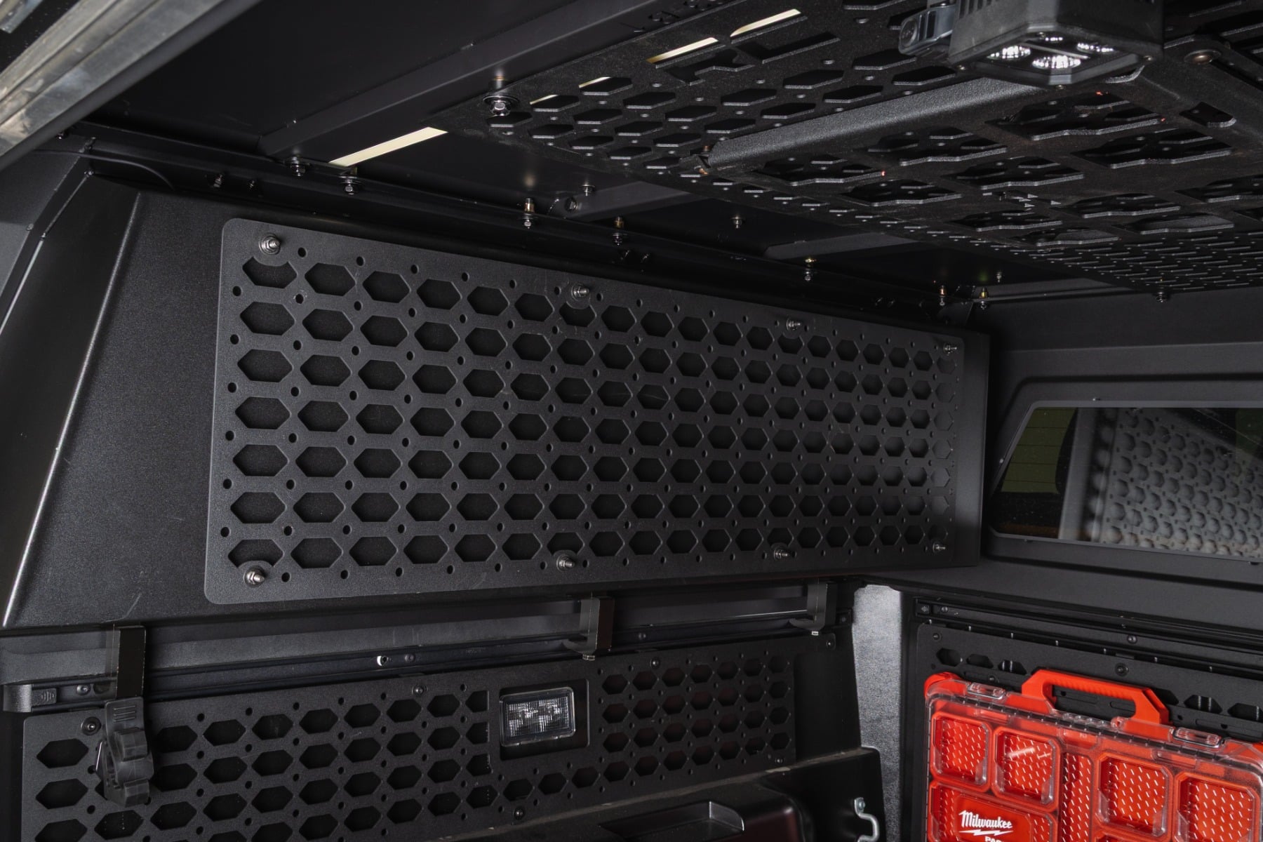 Molle Panel Kit | Bed Cap Side Box Internal | Toyota Tacoma 2WD/4WD (2016-2026) - Image 3